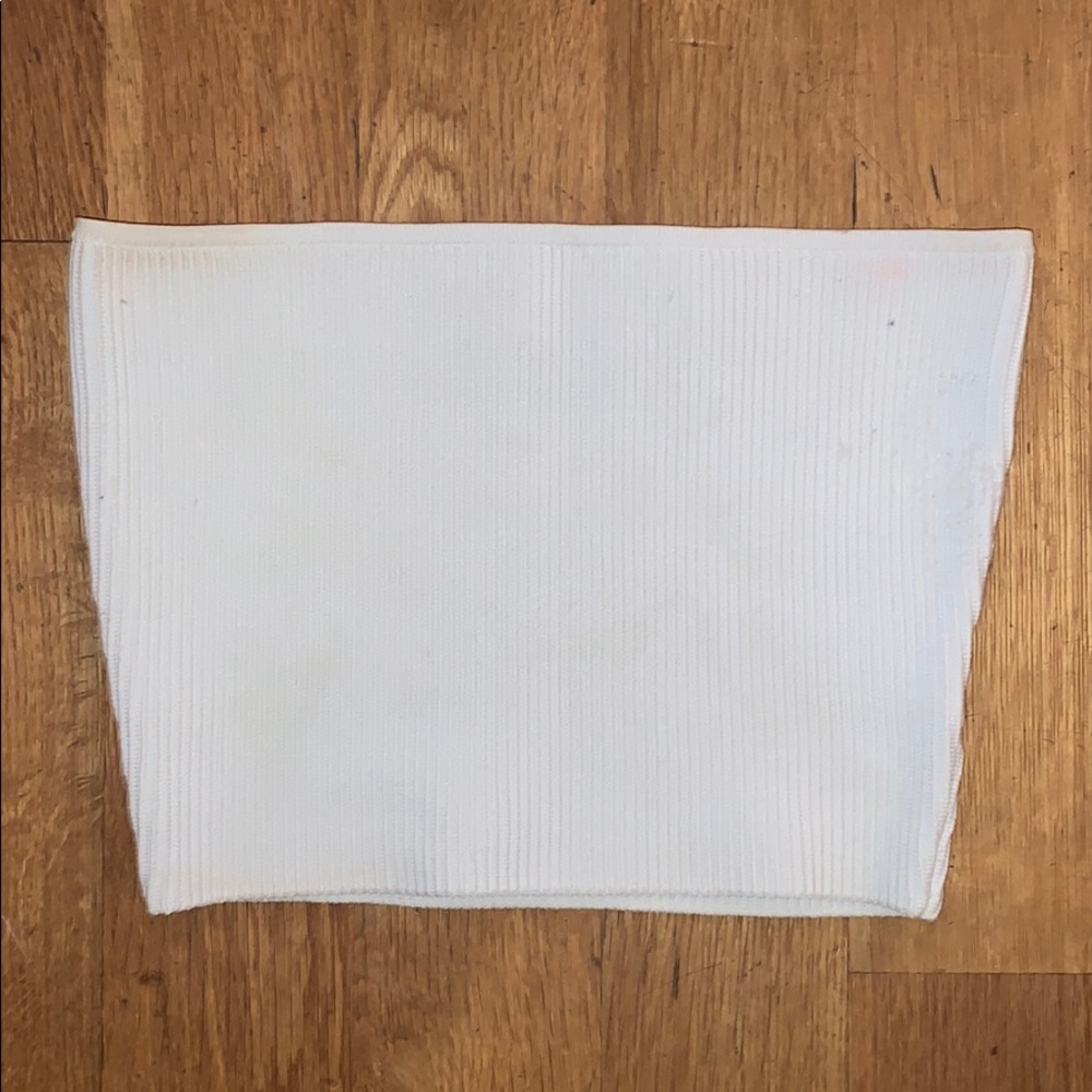 white tube top